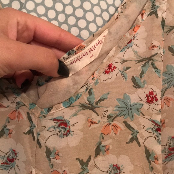 vintage flower pattern dress - Picture 2 of 2